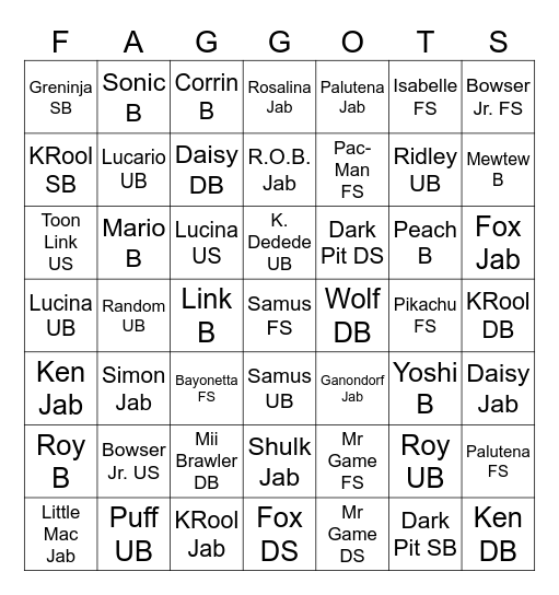 EVERY BINGO EVER Bingo Card