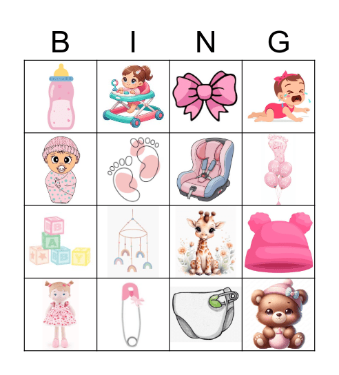 BABY BINGO Card