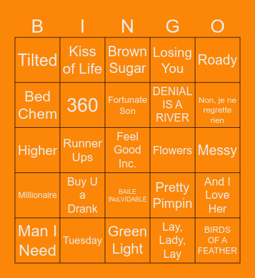 GOODBYE 2025 Bingo Card
