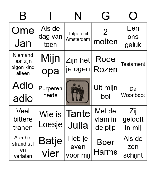 MUZIEK VVI Bingo Card