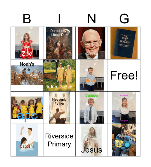 AFTER PRIMARY CLUB 2026 Bingo Card