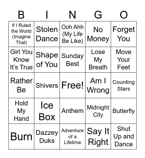 44MB ROUND 3 Bingo Card