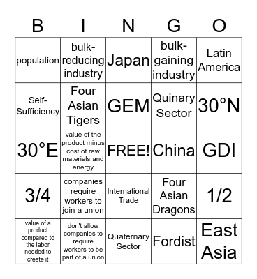 Bingo Card 2  Bingo Card