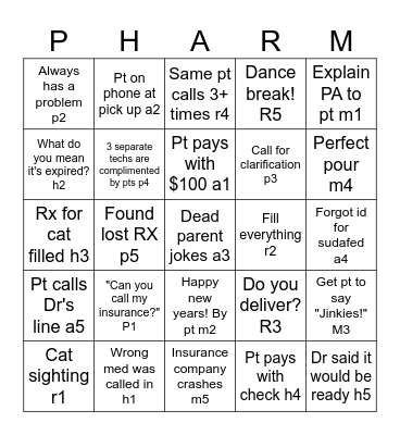 Save us Cheesus Bingo Card