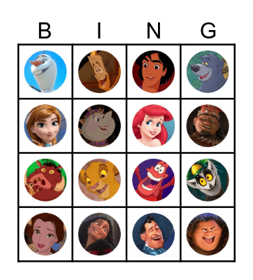 STELLA'S BINGO Card
