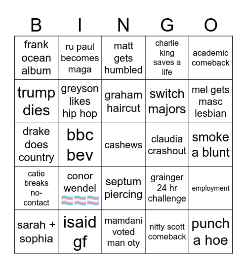 2026 BINGO Card