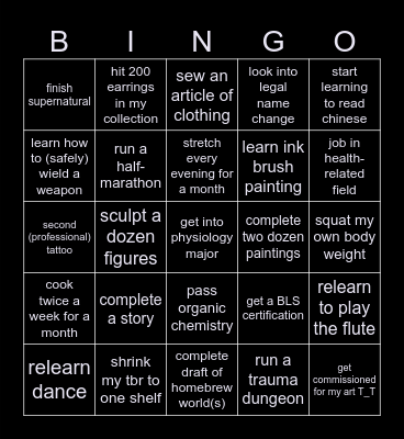 2026 BINGO Card