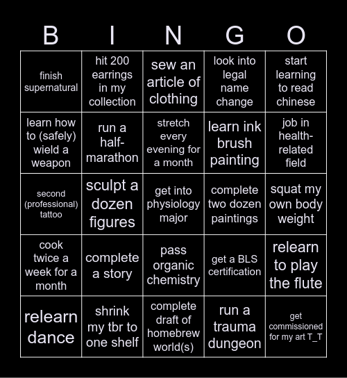 2026 BINGO Card