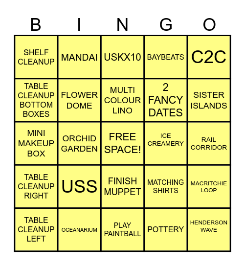 2 0 2 6       R E S O L U T I O N Bingo Card