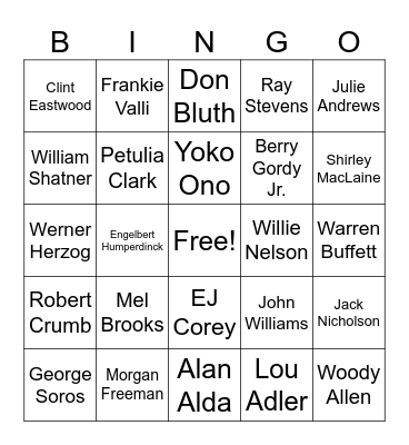 Dr. Hans’ 2026 CDB Bingo Card