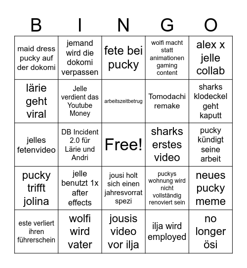 super bingo Card