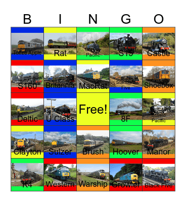Heritage Lines in England that I would like to dream after John would say "Wave Bye Bye to Clifford the Big Red Dog: Learning Activities for life" one day Bingo Card