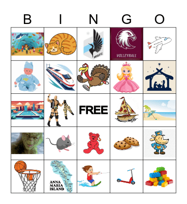 BENJAMIN BINGO Card