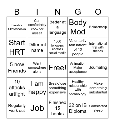 2026 predictions Bingo Card