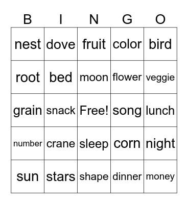 the west Bingo Card