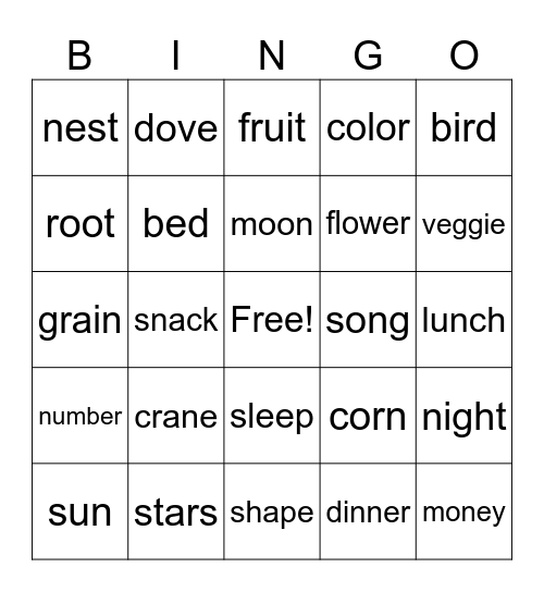 the west Bingo Card