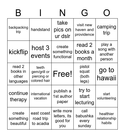 2026 i understand it now Bingo Card
