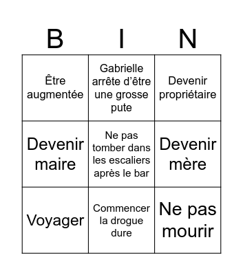 bingo 2026 Bingo Card