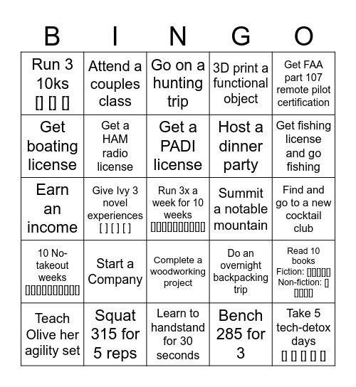 Sam’s 2026 Bing Card Bingo Card