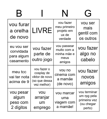 2026 BINGO Card