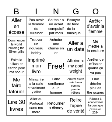 2026 i guess Bingo Card