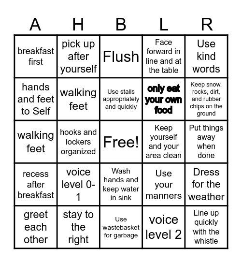 Paw Pride Bingo! Bingo Card