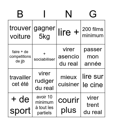 Bingo 2026 Bingo Card