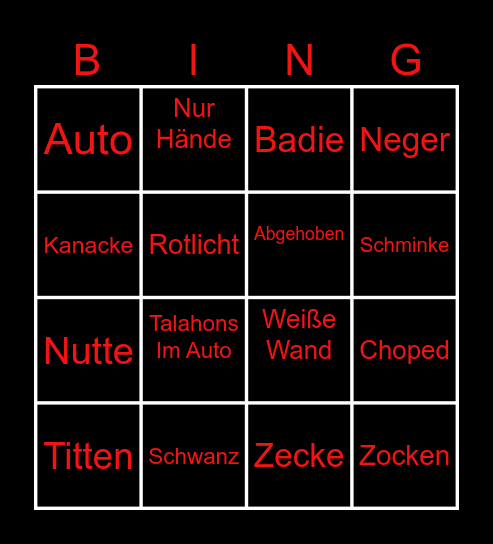 Ome Bingo Card