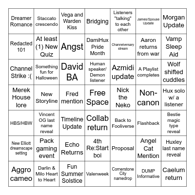 Redacted 2026 Bing Bingo Card