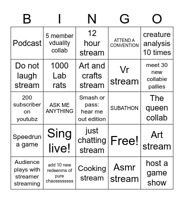 new year resolutions Bingo Card