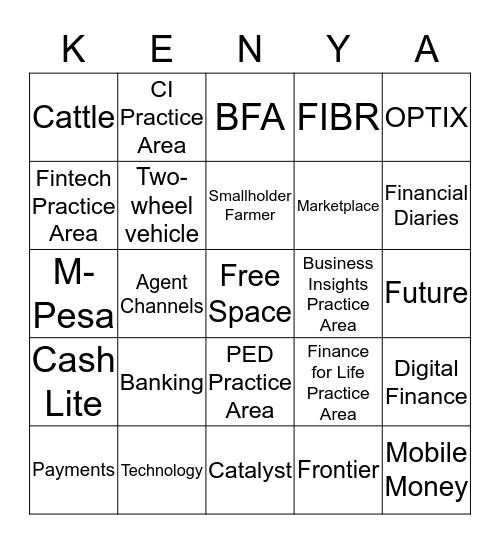 Photo Inclusion Bingo Card