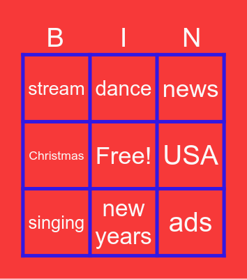 5 rounds of bingo Card