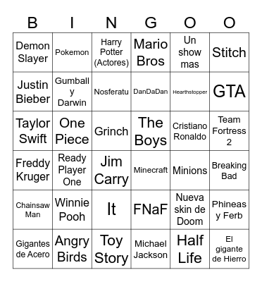 Colabs Fortnite 2026 Bingo Card