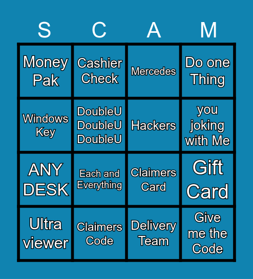 GANDU BINGO EASY Bingo Card