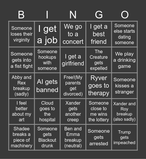 2026 BINGO CARD Bingo Card
