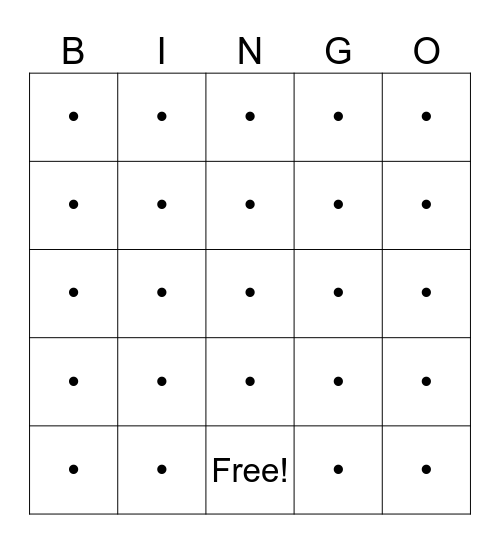 Girls Brunch BINGO Card