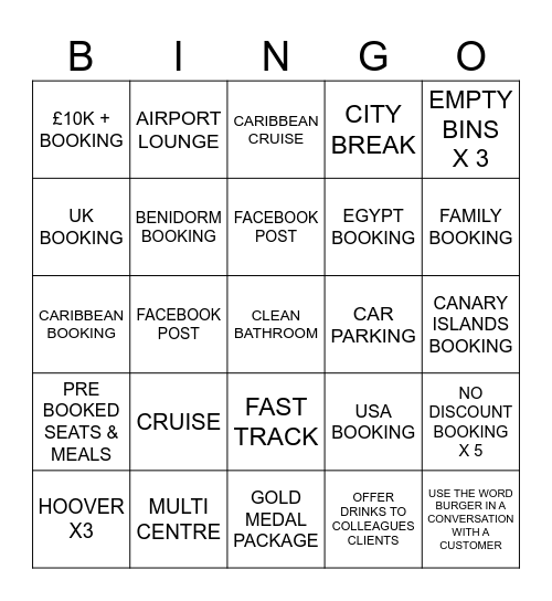 JANUARY 2025 Bingo Card