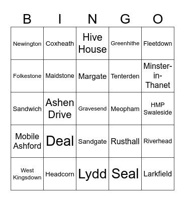Library Bingo Card