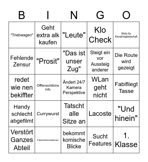 Fabifurzt Bingo Card