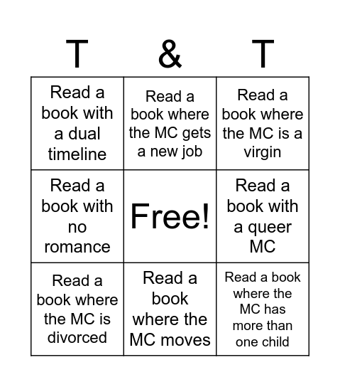 MCs 30+ Years Old Bingo Card