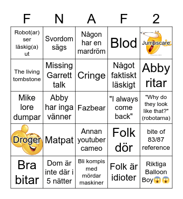 Bingo wooooow Bingo Card