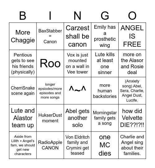 2026 BINGO CARD Bingo Card