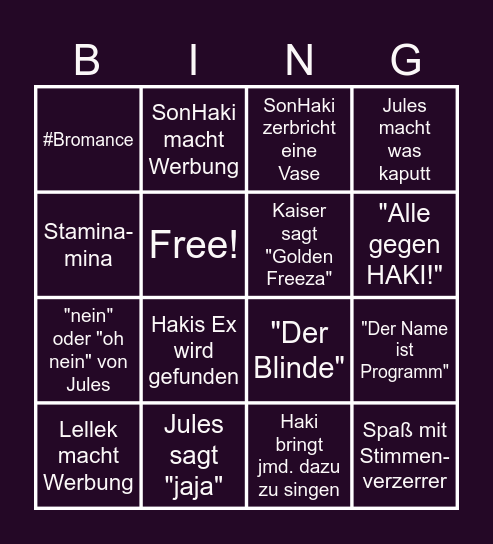 REPO with friends Bingo Card