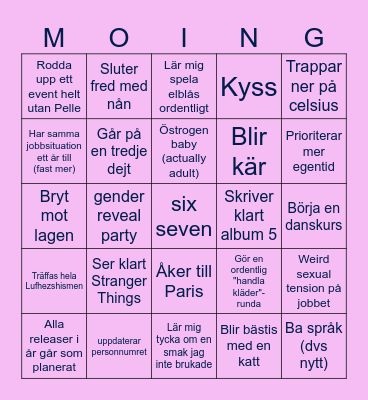 Titled bingo Card