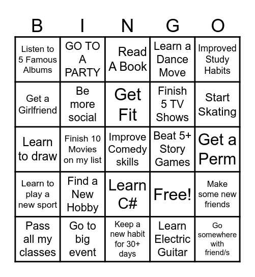 2026 Bingo - EO Bingo Card