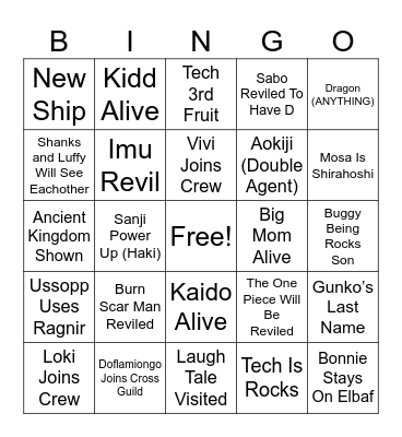 OP 2026 BINGO Card