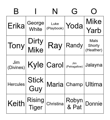 Sprague Bingo -  January 2026 Bingo Card