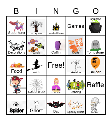 HALLOWEEN 2021 Bingo Card
