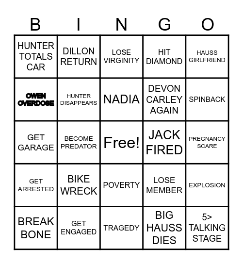 2026 BINGO Card