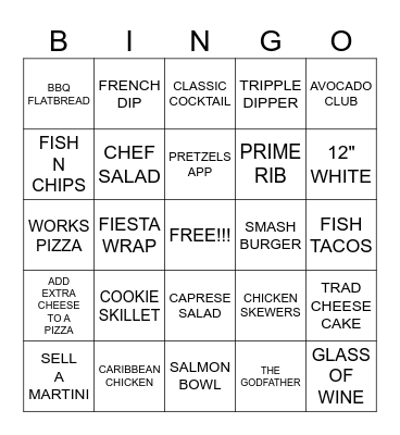 JONATHAN'S BINGO Card